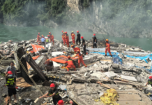 Landslide buries residents in southwest China’s Chongqing