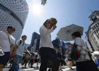 Rainy season over in Tokyo, mercury hits 35 C as “extremely hot” day logged