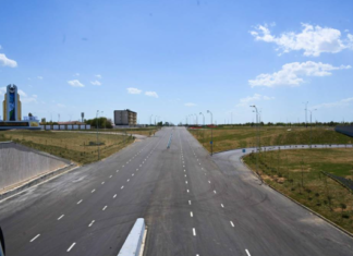 Modern overpass completed on the Tashkent – Nurafshan highway