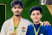 WAPDA athletes win 6 medals in 10th South Asian Karate Championship
