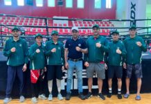 Pakistani boxing team arrives in Scotland for Commonwealth Games