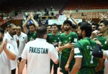 Pakistan remains unbeaten in Men’s Volleyball C’ship, qualifies for semis