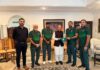 Pakistan U21 hockey team hosted by Pakistan’s Ambassador to Oman