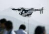Japan startup SkyDrive showcases high-speed “flying car” demo in Yamaguchi